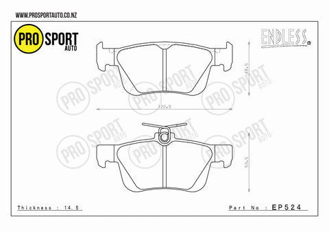 ENDLESS EP524 Brake Pads