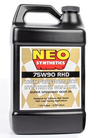 NEO Synthetics 75W90RHD Racing Gear Oil (Gallon, 3.785L)