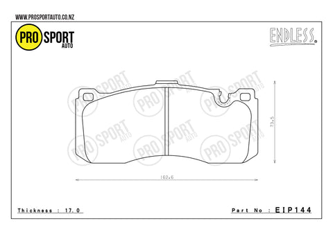 ENDLESS EIP144 Brake Pads