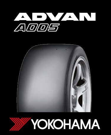 Yokohama A005 Racing Tyre - N2856 - 300/680R18 Slick, Medium (A60)
